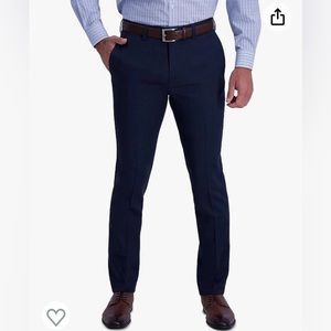 Louis Raphael slim fit dress pant - Navy